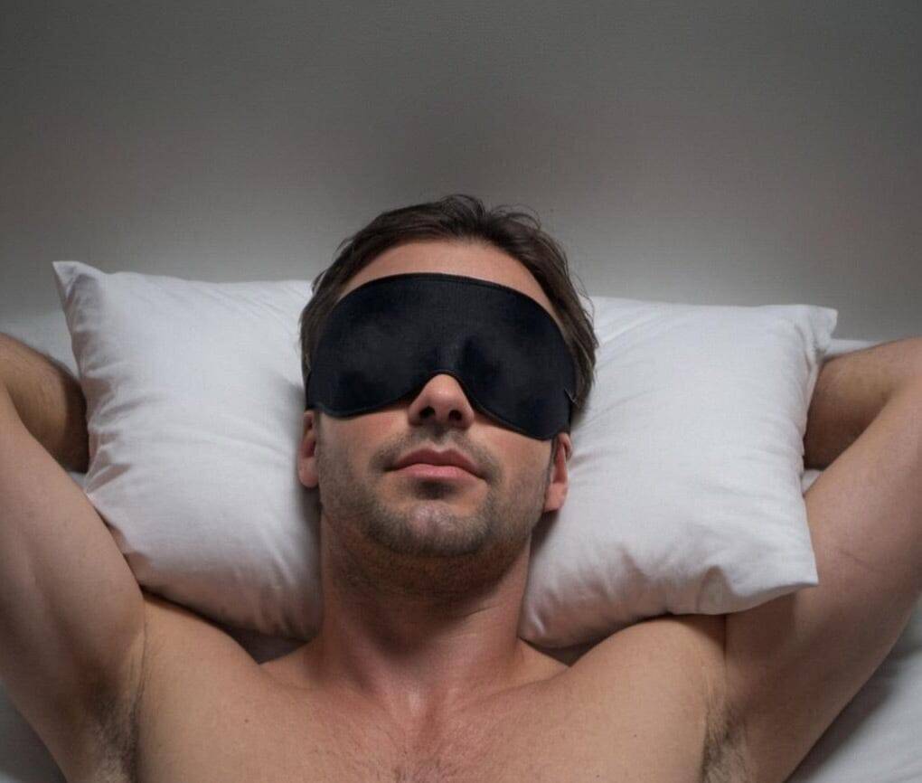 Black Ueli 3D Schlafmaske Black Ueli Sleep