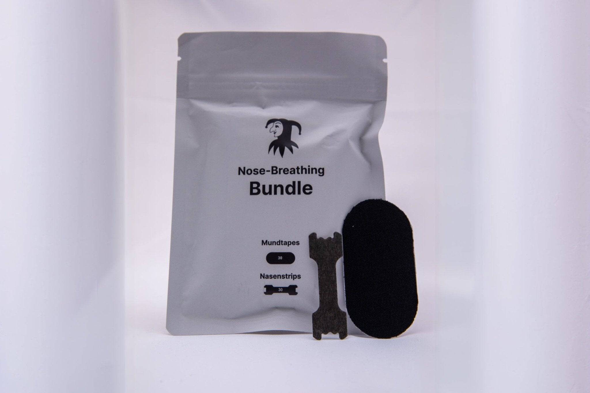 Nose-breathing Bundle: Mundtapes & Nasenstrips Black Ueli Sleep