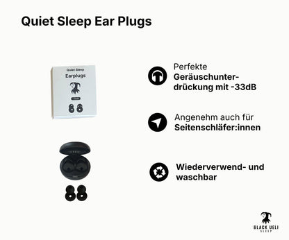 Black Ueli Earplugs Black Ueli Sleep 